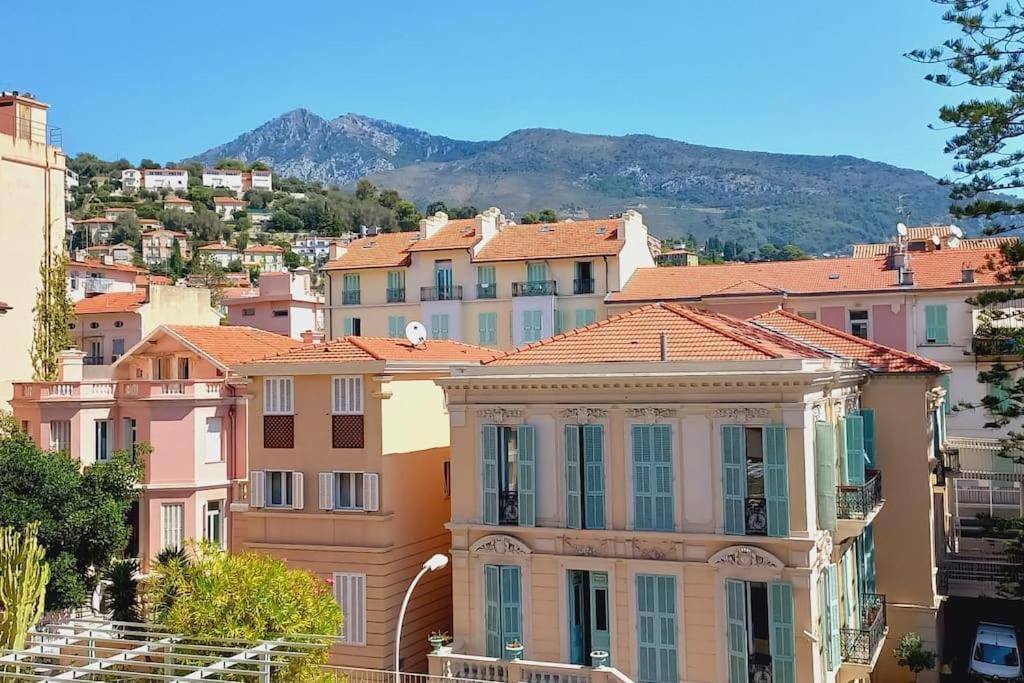 Immeuble Le Regency, Appartement 4 Pieces, 80 Metres De La Plage Menton Dış mekan fotoğraf