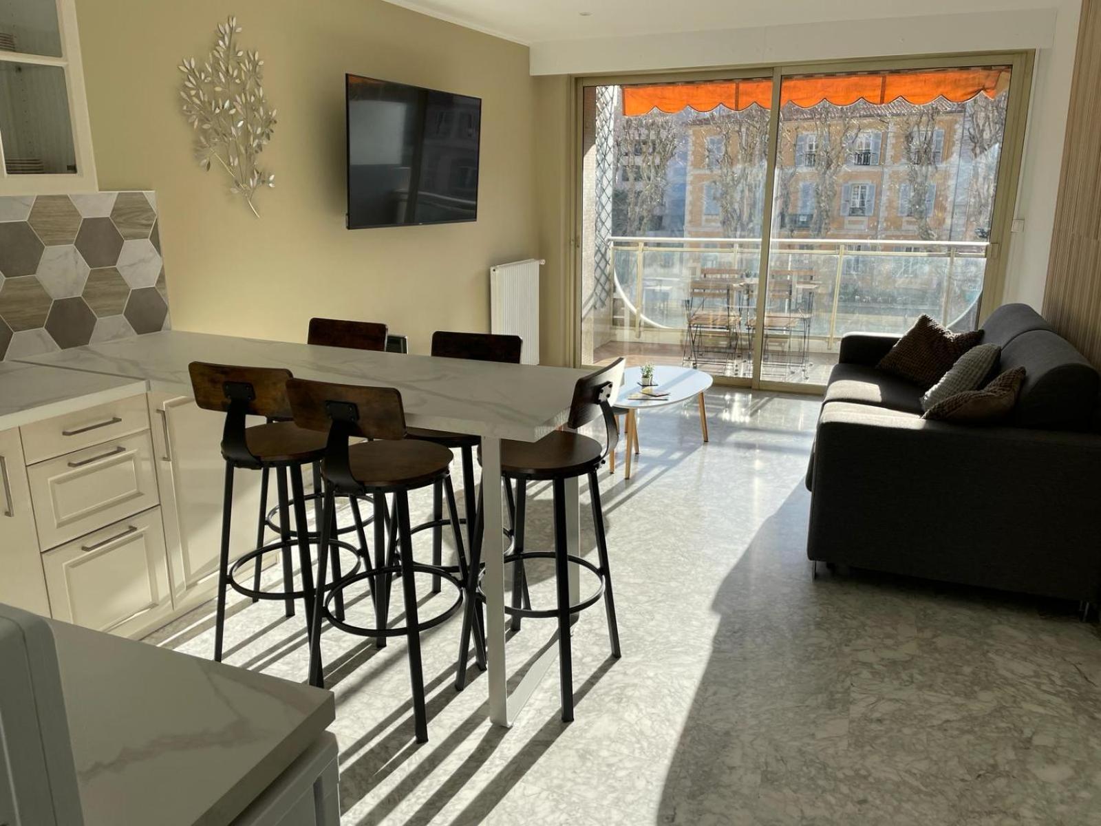 Immeuble Le Regency, Appartement 4 Pieces, 80 Metres De La Plage Menton Dış mekan fotoğraf